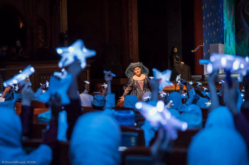 Royal Opera House Muscat Oman Magic Flute children 