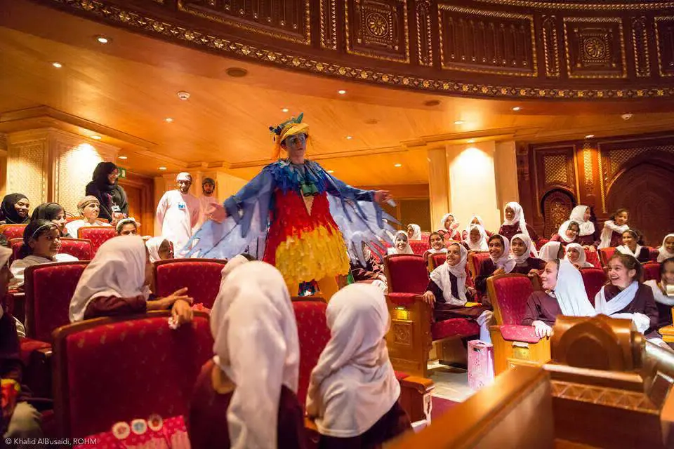 Royal Opera House Muscat Oman Magic Flute children 