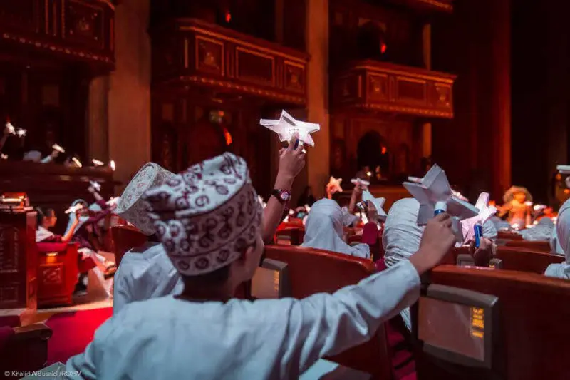 Royal Opera House Muscat Oman Magic Flute children 