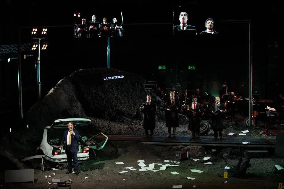 Nicola Sani Franco Ripa di Meana Giovanni Falcone Paolo Borsellino mafia strage Capaci Palermo Sicilia opera contemporanea